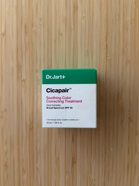 NEW Dr Jart Cicapair Soothing Color Correcting Treatment SPF 30